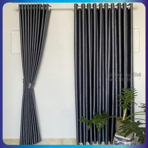màn cửa chống nắng màu xám đen