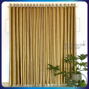 màn cửa chống nắng màu vàng