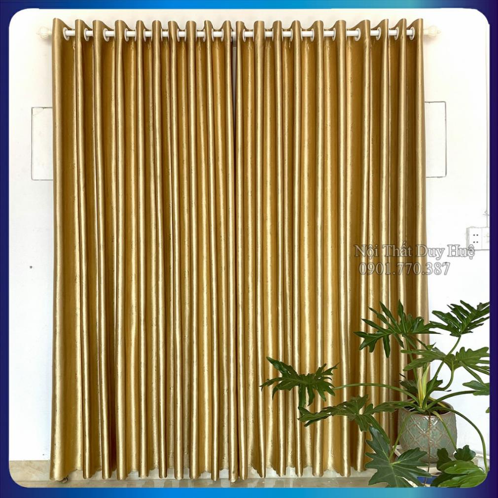 màn cửa chống nắng màu vàng