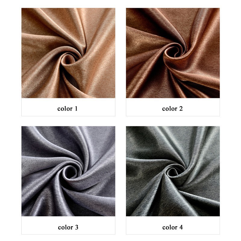1 PC NAPEARL Blackout Bedroom Solid color Curtain Design Panel Thick - Ảnh 2