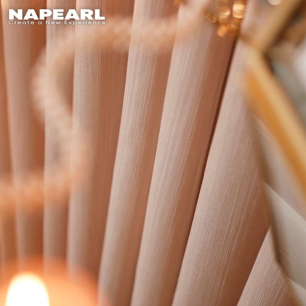 Rèm cửa vải tuyn đơn giản phong cách hiện đại dùng để trang trí - Ảnh 2