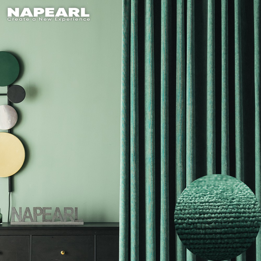 Rèm cửa Napearl dây cách nhiệt có móc treo cao cấp cho phòng ngủ