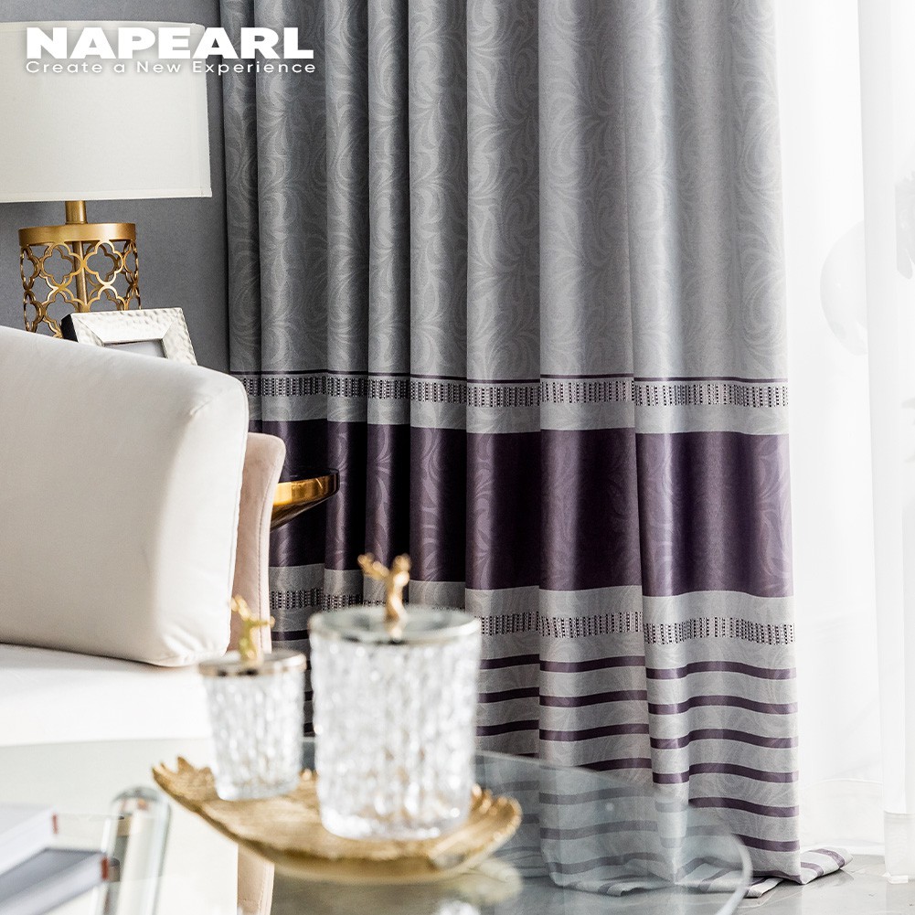 Rèm cửa NAPEARL tắt nắng 70% thiết kế phong cách Châu Âu thời trang dành cho phòng ngủ