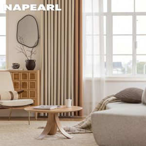 Napearl rèm cửa dày với bóng râm đầy đủ đơn giản hiện đại ánh sáng sang trọng che nắng trang trí phòng ngủ thẩm mỹ 2023 rèm che nắng phòng ngủ mới cho phòng khách langsir