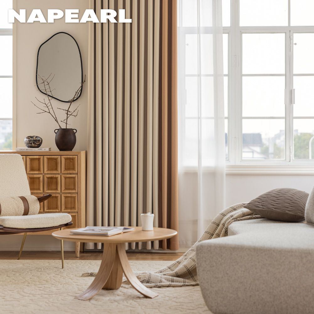 Napearl rèm cửa dày với bóng râm đầy đủ đơn giản hiện đại ánh sáng sang trọng che nắng trang trí phòng ngủ thẩm mỹ 2023 rèm che nắng phòng ngủ mới cho phòng khách langsir