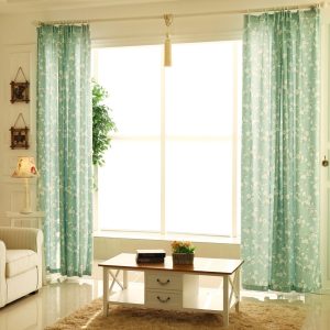 Napearl Rèm Cửa 70-8% Họa Tiết Hoa Nhỏ Đơn Giản Phong Cách Hàn Quốc - Ảnh 3