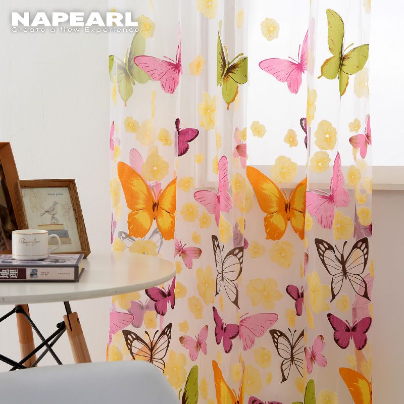 1 Rèm Cửa NAPEARL In Hình Bướm - Ảnh 3