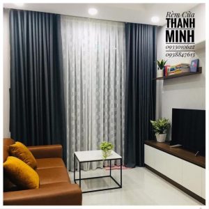 Rèm Cửa Chính kích thước lớn chiều cao 3m1