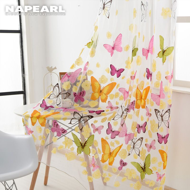 1 Rèm Cửa NAPEARL In Hình Bướm - Ảnh 4