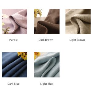 1 PCS NAPEARL blackout fashion Curtain Solid Color Design Panel  Bedroom Drape - Ảnh 4