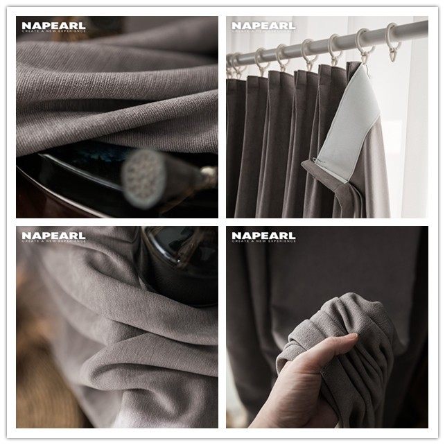Rèm cửa Napearl dây cách nhiệt có móc treo cao cấp cho phòng ngủ - Ảnh 4