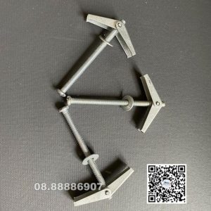Combo 10 Tắc kê sắt, nở sắt cánh bật lò xo kích thước dài 6cm, chất liệu bằng thép, nhập khẩu bởi shop rèm cửa Mia. . - Ảnh 5