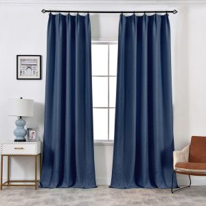 1 PCS NAPEARL blackout fashion Curtain Solid Color Design Panel  Bedroom Drape - Ảnh 5