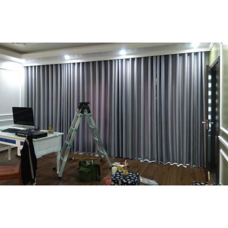 Rèm Cửa Chính kích thước lớn chiều cao 3m1, chất liệu vải cao cấp, hàng loại 1, cản nắng đến 96%, hàng cao cấp. - Ảnh 6