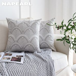 1 Vỏ Gối Sofa In Hoa Phong Cách Bắc Âu Đơn Giản - Ảnh 6
