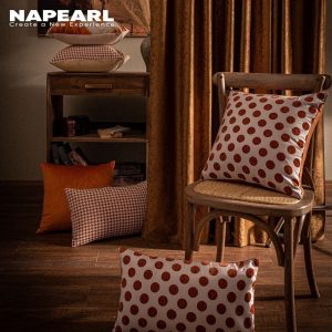 1 Vỏ Gối Sofa Họa Tiết Chấm Bi Phong Cách Bắc Âu Sang Trọng 45x45cm - Ảnh 6
