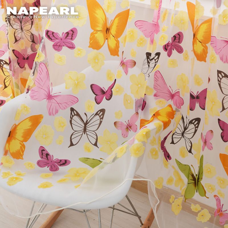 1 Rèm Cửa NAPEARL In Hình Bướm - Ảnh 6