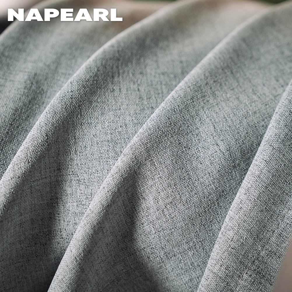 Rèm Cửa 20-30% Vải Lanh Dày Màu Sắc Trang Nhã - Ảnh 6