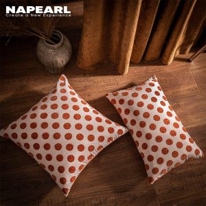 1 Vỏ Gối Sofa Họa Tiết Chấm Bi Phong Cách Bắc Âu Sang Trọng 45x45cm - Ảnh 7
