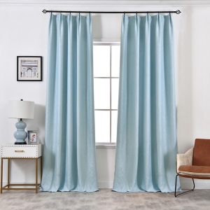 1 PCS NAPEARL blackout fashion Curtain Solid Color Design Panel  Bedroom Drape - Ảnh 7