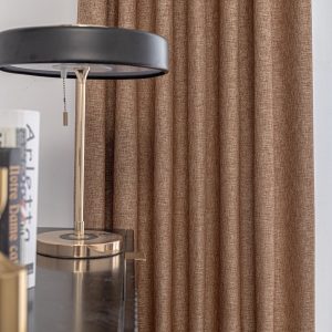 Rèm cửa sổ màu trơn bằng vải dày dặn phong cách sang trọng hiện đại - Ảnh 7