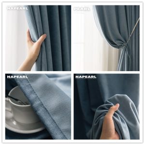 Rèm cửa Napearl dây cách nhiệt có móc treo cao cấp cho phòng ngủ - Ảnh 8