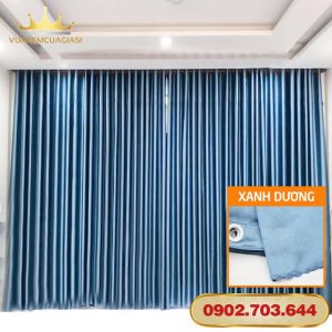 Rèm Cửa Sổ Cửa Đi Chống Nắng Cao Cấp Cản Sáng 96% May Đục Lỗ Giá Rẻ - Ảnh 5