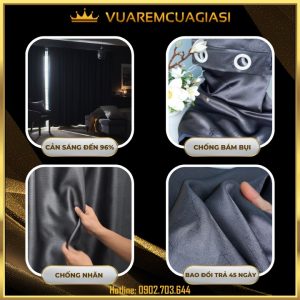 màn vải treo tường trang trí decor cửa chính VIP01 Vuaremgiasi