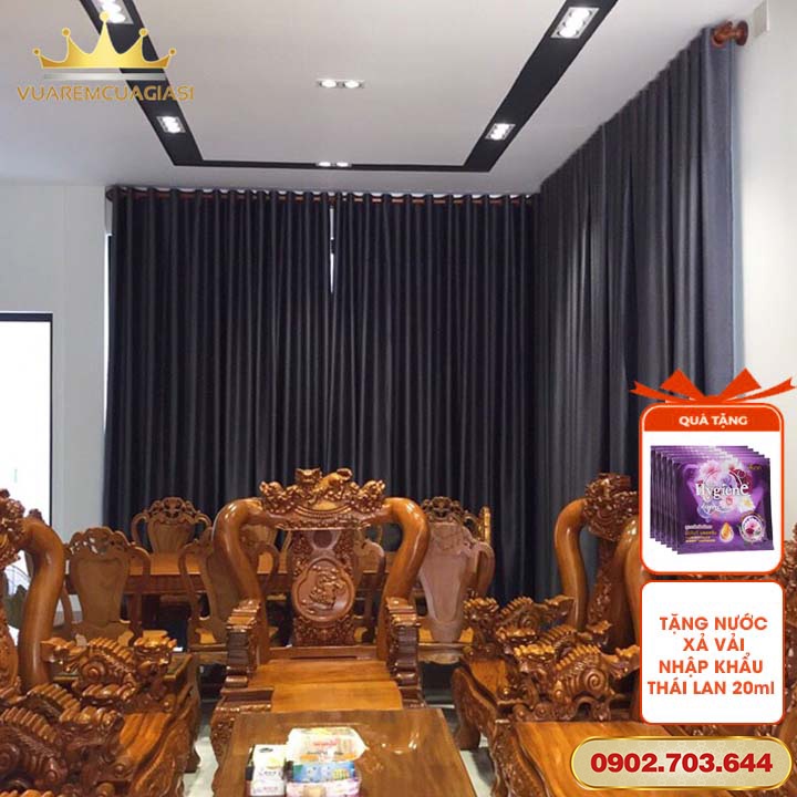 Rèm cửa cao 2.85m rộng đủ size