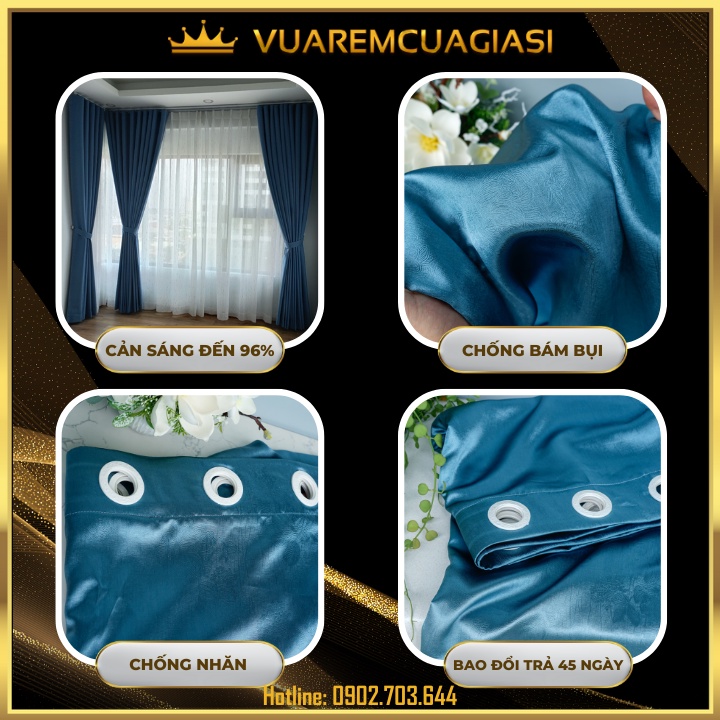 màn vải treo cửa phòng ngủ phù hợp trag trí decor VIP02 Vuaremgiasi