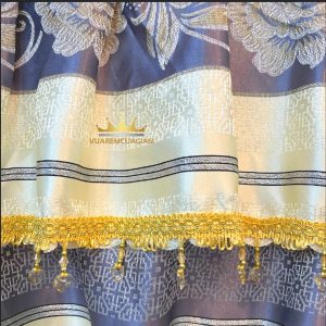 Rèm cửa sổ thổ cẩm Xám Ghi Vintage hoặc trang trí decor cửa chính phòng khách, phòng ngủ Vuaremgiasi - Ảnh 4