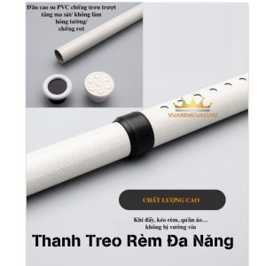 Thanh treo không cần khoan 32mm ship hỏa tốc Thành Phố Hồ Chí Minh Vuaremcuagiasi - Ảnh 2