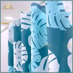 Rèm RIDO Lá decor ngăn phòng gác trọ tặng kèm móc và dây treo RD05 Vuaremgiasi - Ảnh 5