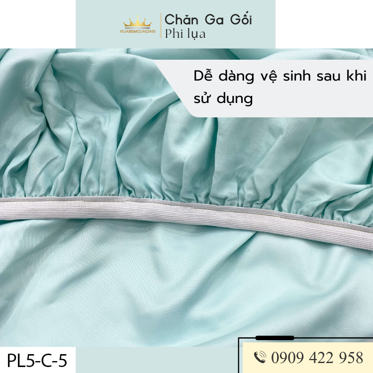 Bộ chăn ga gối Phi lụa hàng loại 1, trang trí decor phòng ngủ tặng kèm quà tặng hấp dẫn Vuaremgiasi - Ảnh 6