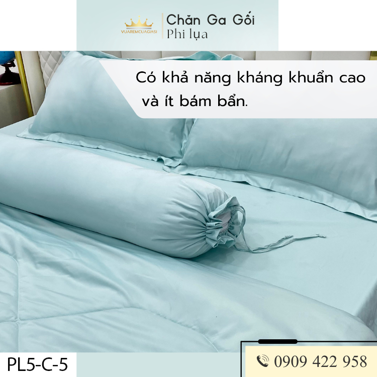 Bộ chăn ga gối Phi lụa hàng loại 1, trang trí decor phòng ngủ tặng kèm quà tặng hấp dẫn Vuaremgiasi - Ảnh 7