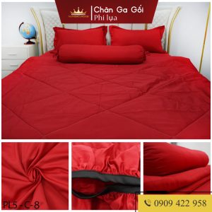 Bộ chăn ga gối Phi lụa hàng loại 1, trang trí decor phòng ngủ tặng kèm quà tặng hấp dẫn Vuaremgiasi - Ảnh 7