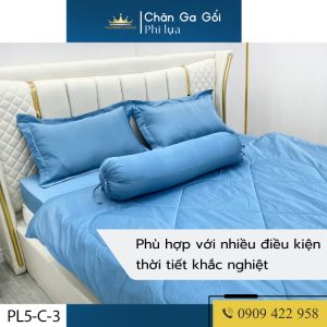 Bộ chăn ga gối Phi lụa hàng loại 1, trang trí decor phòng ngủ tặng kèm quà tặng hấp dẫn Vuaremgiasi - Ảnh 5