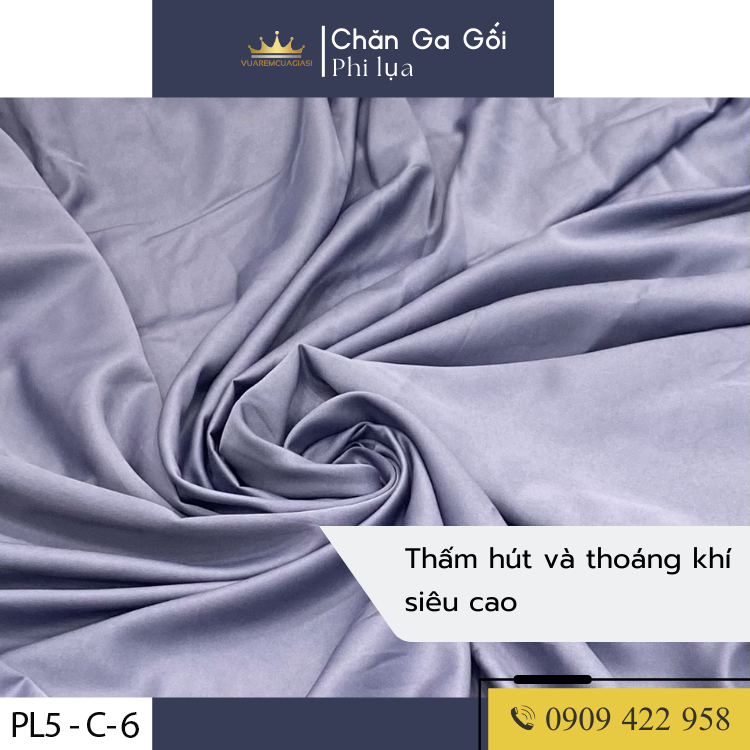 Bộ chăn ga gối Phi lụa hàng loại 1, trang trí decor phòng ngủ tặng kèm quà tặng hấp dẫn Vuaremgiasi - Ảnh 4
