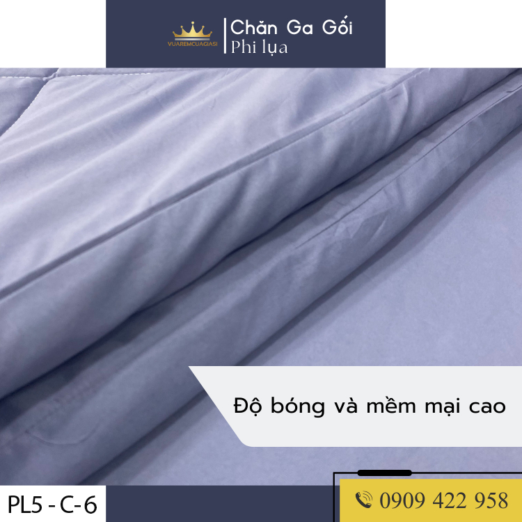 Bộ chăn ga gối Phi lụa hàng loại 1, trang trí decor phòng ngủ tặng kèm quà tặng hấp dẫn Vuaremgiasi - Ảnh 5