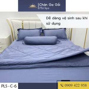 Bộ chăn ga gối Phi lụa hàng loại 1, trang trí decor phòng ngủ tặng kèm quà tặng hấp dẫn Vuaremgiasi - Ảnh 7