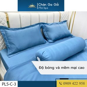 Bộ chăn ga gối Phi lụa hàng loại 1, trang trí decor phòng ngủ tặng kèm quà tặng hấp dẫn Vuaremgiasi - Ảnh 4