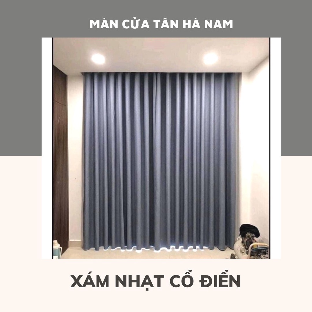 Rèm Cửa Sổ Phòng Ngủ - Khả Năng Chống Nắng Tốt - Vải Trang Trí Decor Phòng - Màn cửa TÂN HÀ NAM - Ảnh 2
