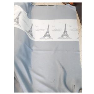 Rèm vải cao cấp chống nắng HÀNG CÓ SẴN khổ cao 2m - hình tháp paris - Ảnh 5