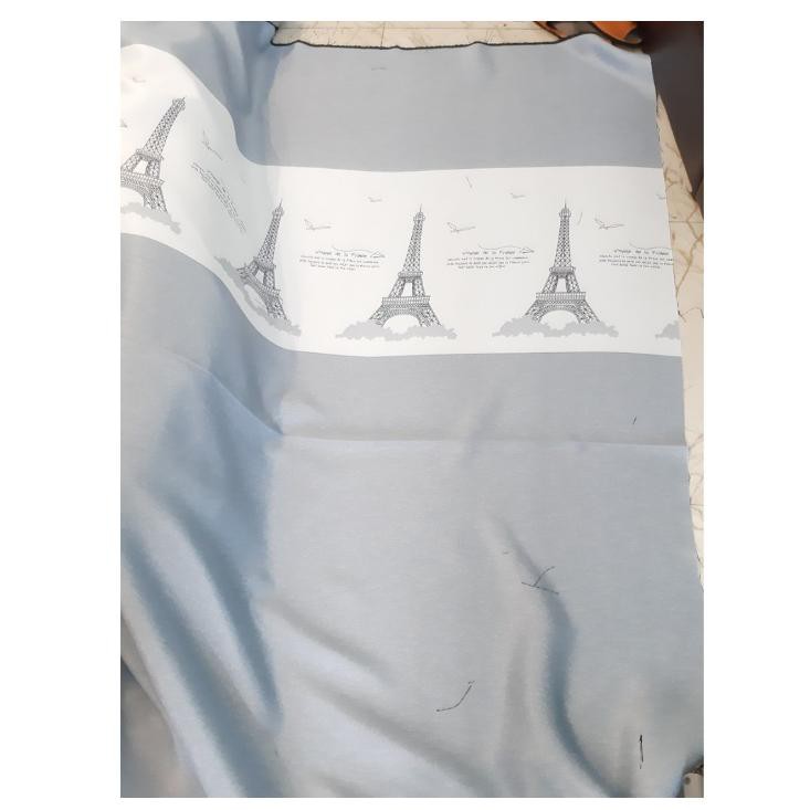Rèm vải cao cấp chống nắng HÀNG CÓ SẴN khổ cao 2m - hình tháp paris - Ảnh 5