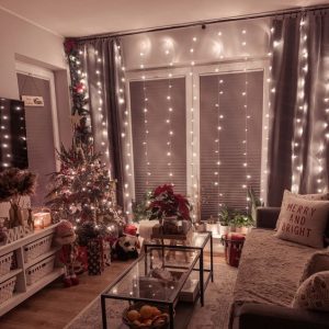 [CÓ ĐIỀU KHIỂN TỪ XA] Đèn Led Thả Rèm 300 Led Đom Đóm Rèm Mành Dây Đồng Trang Trí Nhà Cửa Phòng Khách Phòng Ngủ Trang - Ảnh 3