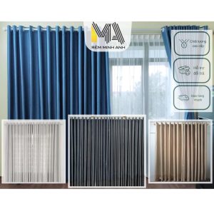 chống nắng 97% - Rèm dán tường cửa sổ.