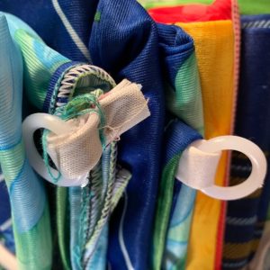 Rèm/ Màn che vải thun lạnh việt ngang 3m