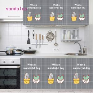 Rèm Cửa Vải Dán Cửa Tủ Nhà Bếp Chống Bụi Tiện Dụng