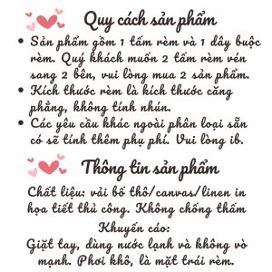 Rèm cửa đẹp trang trí vải bố linen đậm chất vintage - họa tiết Mũi tên cách điệu R-F08 - Ảnh 2