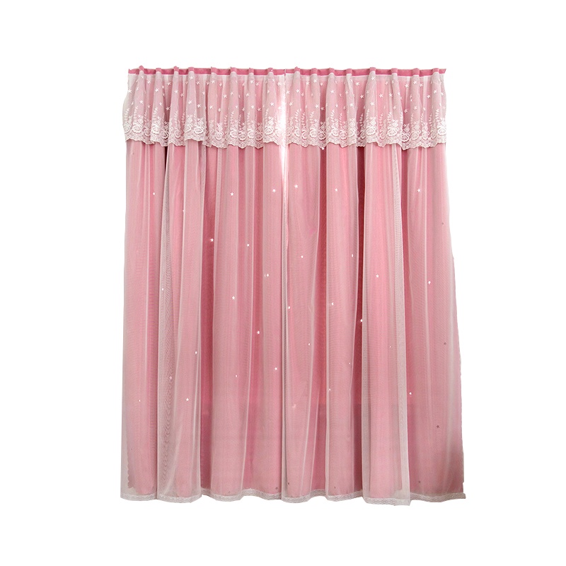 Rèm cửa dán tường, rèm cửa sổ lớp ren MS01 - Ảnh 5